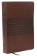 King James Study Bible, Second Edition, Leathersoft Earth Brown Thumb Index (Indexed)